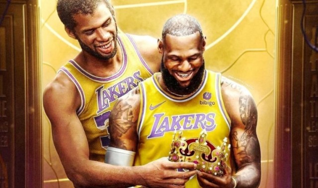 历史第一！詹姆斯超贾巴尔加冕历史进球王 无愧NBA“最长的河”